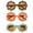 Assorted Color, variant on SHISUYAN 3Pairs Toddler Sunglasses Girl Sunflower Sunglasses Baby Sunflower Glasses