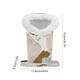 thumbnail image 3 of Estuche de peluche para gafas, cubo para guardar brochas de maquillaje, tocador de alta gama, caja de almacenamiento de cosméticos de escritorio, 3 of 5