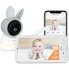 Arenti AInanny 2K UHD Video Pan-Tilt Baby Monitor with 5'' LCD Color Screen