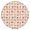 Beige Cow Checker, variant on Beige Cow Heart Pattern Round Fitted Tablecloth with Elastic Edge,Dining Table Cover Waterproof,Outdoor Round Tablecloth for Camping,Dining,Indoor and Outdoor