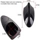 thumbnail image 3 of Antena de tiburón de 2 uds JM con Base aérea de techo de aleta para coche SUV camioneta furgoneta, 3 of 5