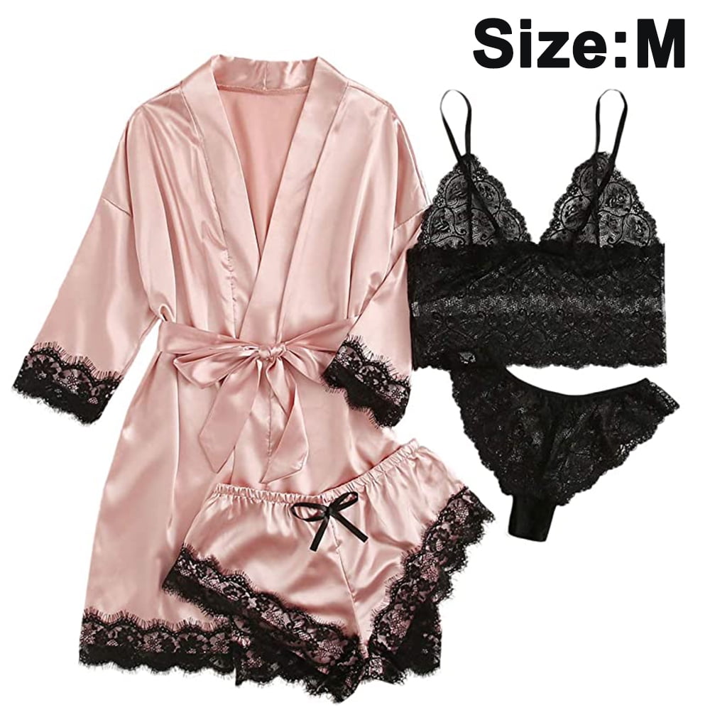 Pjs and dressing gown set deals