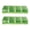 Green, variant on Tibvox Small Parts Storage Case Set, 2 Pack 4 Section Box for Tool Drawer Use