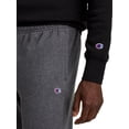 thumbnail image 4 of Champion Men's Fleece Cuffed Joggers, Sweatpants, Standard Fit, Midweight Fleece, Sizes S-4XL, 4 of 8