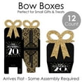 thumbnail image 6 of Big Dot of Happiness Roaring 20's - Square Favor Gift Boxes - 1920s Art Deco Jazz Party Bow Boxes - Set of 12, 6 of 8