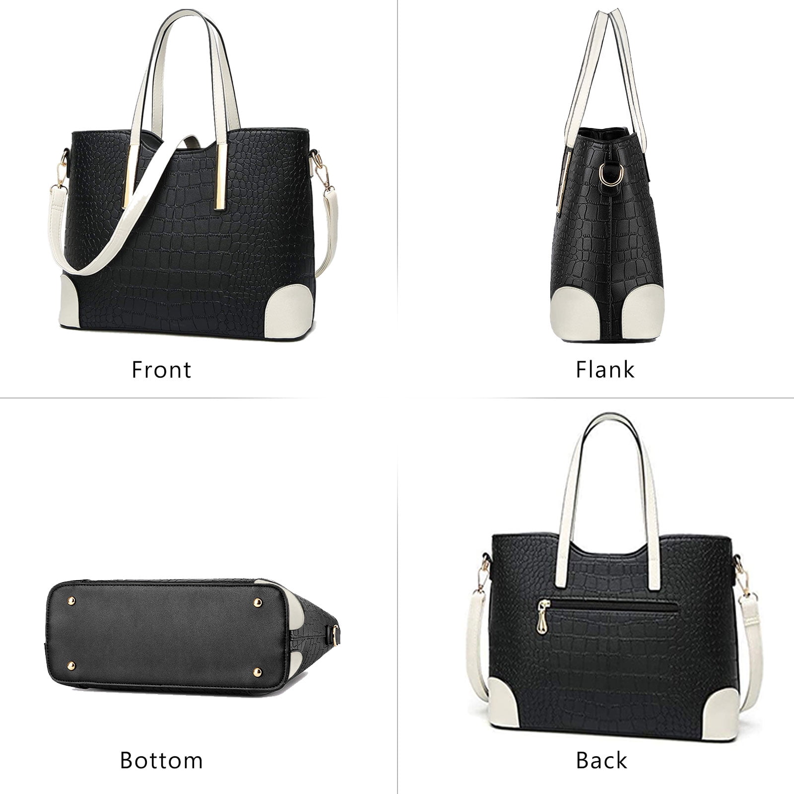 YNIQUE Satchel Purses and Handbags for Women Shoulder Tote Bags Wallets