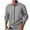 Gray, variant on Pejock Men's Casual Zip-Up Jacket, Loose Fit Long Sleeve Lapel Polyester Coat with Pockets for Outdoor Daily Wear