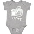thumbnail image 3 of Inktastic Camera Oh Snap Boys or Girls Baby Bodysuit, 3 of 5