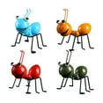 thumbnail image 4 of Metal Ant Wall Decor - Vibrant Iron Art Sculpture for Indoor Outdoor Garden Yard Decor, Lawn Ornament, Unique Gift Idea Under $20 (Rust-Proof, Easy Hang Colorful Insect Decor), 4 of 7