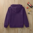 thumbnail image 4 of Teen Girls Oversiezd Zip Up Sweatshirts Cute Fleece Kids Hoodies Youth Long Sleeve Fleece Active Sport Jacket Coat Pullover Hoodies for Boys, 4 of 5