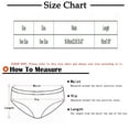 thumbnail image 2 of Bigersell High Waisted Cotton Underwear for Women Clearance Leakproof Underwear Briefs Panty Style P-1498 Polyester Bikini Panties High Waisted Thong Underwear Briefs Women's Panties Black One Size, 2 of 6
