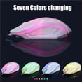 thumbnail image 3 of stanreset Clavier de Jeu USB et Souris USB Rétroéclairé LED Clavier Ferme Durable Coloré Lumineux Accessoires d'Ordinateur Noir, 3 of 5