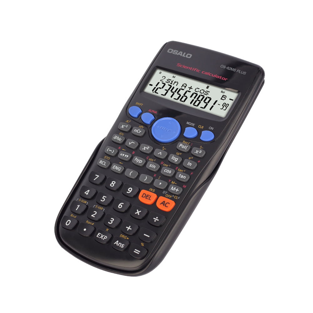 School Office Handheld Electronic Calculator Details about   Scientific Calculator with Cover 