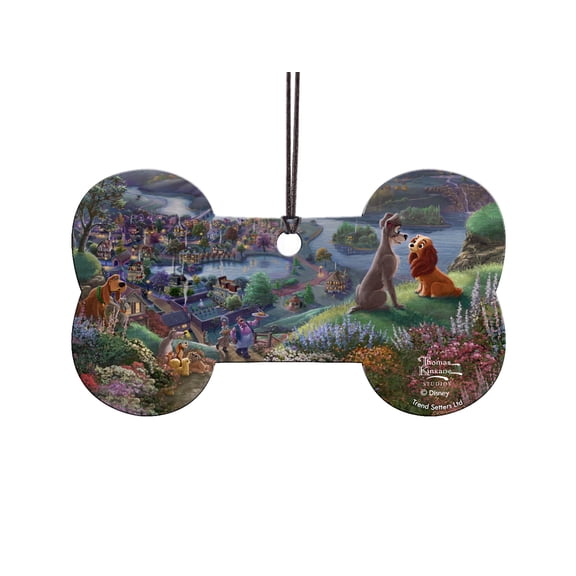 Disney (Lady and the Tramp - Falling in Love) Hanging Acrylic Print ACPBONE577