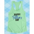 thumbnail image 3 of Fathers Day  Racerback Tank Women -Image by Shutterstock, Female Large, 3 of 4