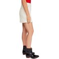 thumbnail image 3 of Free People Womens Lennox Mini Skirt, Off-White, 28, 3 of 3