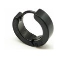 thumbnail image 2 of Aros/pendientes criollos en acero quirúrgico. (1 par) (negro) negro, 2 of 5