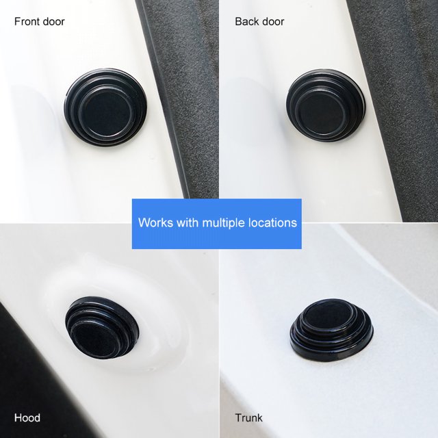 Junta amortiguadora de puerta de coche, junta de cojín de coche, almohadilla antivibración de silicona para puerta de coche, amortiguador de puerta de coche construido para durar