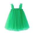 thumbnail image 3 of WIBACKER Baby Girls Tulle Tutu Princess Dress+Flower Headband-Toddler Kids Wedding Birthday Casual Dresses, 3 of 6
