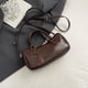 thumbnail image 5 of Bolso Hombro para Mujer Con Correa Ajustable Cruzado Cuero PU El (café), 5 of 8
