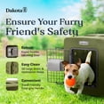 thumbnail image 3 of Dakota 283 G3 Small Framed Dog Kennel w/Lock, Handle & Latching Door, Olive, 3 of 11