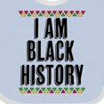 thumbnail image 4 of Inktastic I Am Black History Month Boys or Girls Baby Bib, 4 of 4