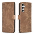 thumbnail image 5 of SaniMore Case for Samsung Galaxy A14 5G (6.6" 2023), PU Leather Wallet with Card Slots Cash Pocket Magnetic Closure Flip Kickstand Shockproof TPU Full Body Protective Business Shell, Brown, 5 of 11