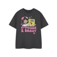 thumbnail image 1 of SpongeBob SquarePants T-Shirt Gris à Manches Courtes pour Filles, 1 of 6