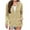 Khaki, variant on VERUGU Womens Hoodies Zip-up Loose Sweatshirt Fall Winter Casual Drawstring Jacket with Pockets Wine XXL