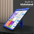 thumbnail image 5 of ShieldFlex for iPad Pro 13 Inch Case M4 (2024) with Pencil Holder, Heavy Duty Shockproof Rugged Stand Cover,Blue, 5 of 9