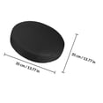 thumbnail image 2 of SWETRACE 2Ud Funda Para Redonda Color Negro Ideal Para Hogar Oficina Y Tiendas, 2 of 8