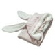 thumbnail image 4 of Manta con capucha de orejas de conejo grandes de color rosa, suave y cálida, perfecta para el hogar, 4 of 8