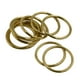 thumbnail image 4 of 10 Unids 40mm Bloqueo de Anillos Partidos Perfecl Llavero Llaves de Latón Inoxidable Espacios Plata, 4 of 8