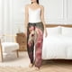 thumbnail image 4 of Balery Haired White Horse Pantalones de pijama para mujer, pijamas ultraligeros, pantalones de estar por casa-X-Large, 4 of 6