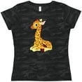 thumbnail image 3 of Inktastic Giraffe Women's T-Shirt, 3 of 5