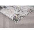thumbnail image 6 of L'Baiet Elena Neutral Area Rug | Blue | 5' x 7' | Aesthetic Rugs Carpet for Living Room, Bedroom, Office, Dining Table, Hallway, Farmhouse | Abstract Bohemian Boho Accent Soft Floor Home Decor, 6 of 8