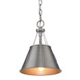 thumbnail image 3 of Golden Lighting 7917-M1L AS Pendentif Whitaker Mini - Acier Vieilli, 3 of 5