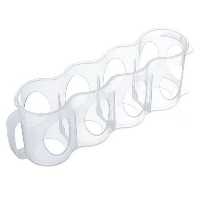 Refrigerator Storage Box Clear at A Glance Fridge Container Clear Storage Organizer Space-saving Beverage Fridge Box for