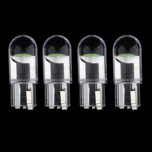 Bombillas LED T10 194 W5W T10 bombillas sin tapa para del coche Domo puerta salpicadero maletero luces de matrícula de - Verde Yotijar luces del coche interior