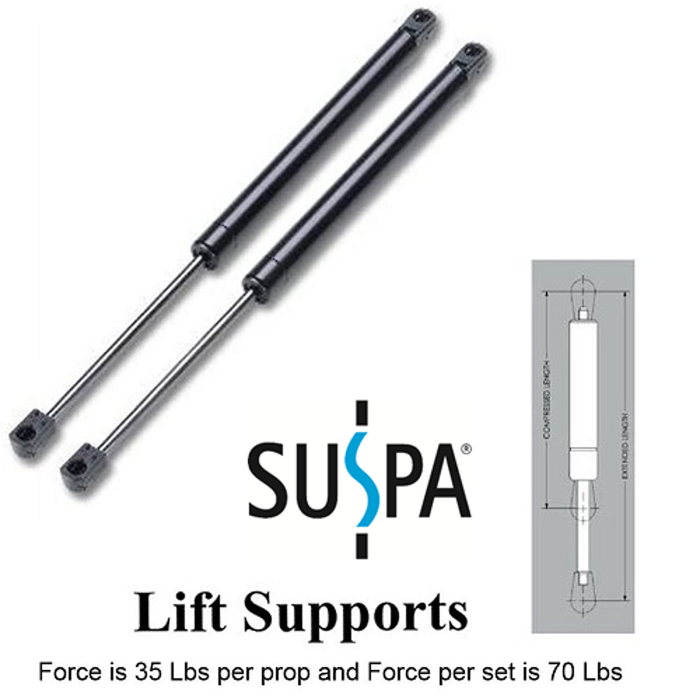 SUSPA® C1610176 35LB Limit Gas Spring/Prop/Strut/Shock Lift Support