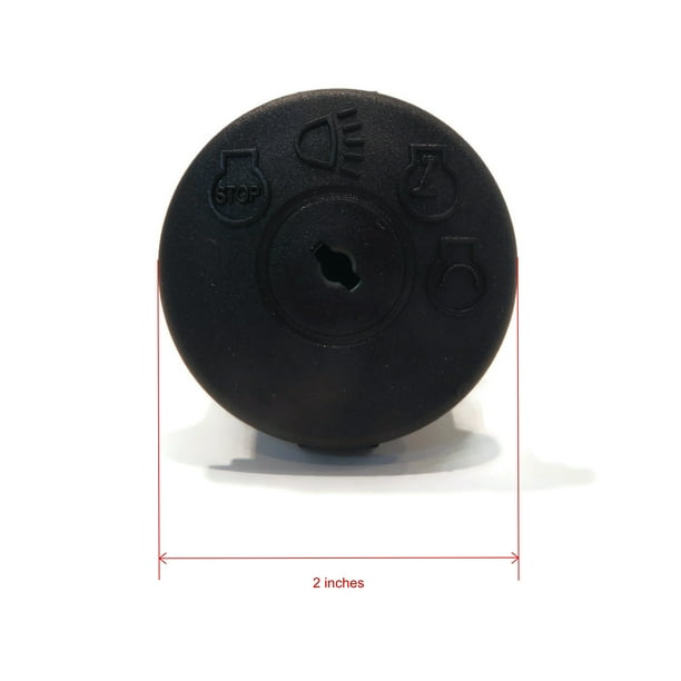 The ROP Shop | Starter Switch with Key for Dr Power Equipment and Generac 165191 ZTR Mower, Men's, Size: One size, Black The ROP Shop | Starter Switch with Key for Dr Power Equipment and Generac 165191 ZTR Mower, Men's, Size: One size, Black