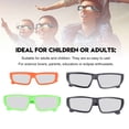 thumbnail image 4 of Gafas De Eclipse Solar, 4 Unidades De Gafas Protectoras Para Ver El Sol, Reducción De Rayos UV, Excelentes Filtros Para Exteriores, 4 of 7