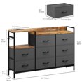 thumbnail image 5 of Dextrus Dresser with Charge Station 8 Drawers Dresser for, 5 of 7