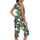 thumbnail image 2 of Conjunto de Verano para las Mujeres Impreso Cuello Redondo sin Mangas Y Pantalones, Casual Dos Piezas para las Mujeres, 2 of 9