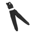 thumbnail image 3 of 2 chalecos y pantalones 1:12, ropa de muñeca hecha a mano, disfraz de ropa en miniatura para figuras de acción de 6 pulgadas, accesorio de vestir mode Negro Hugo Figura chaleco, 3 of 10