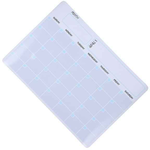 Mobutofu 1Pcs Magnetic Fridge Whiteboard for Diet Tracking and Meal Planning 42x30x0.1in Weekly Planner for Fridge