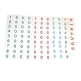 thumbnail image 3 of Tarjetas de números Montessori Juguete matemático Suma División Juegos matemáticos Materiales matemáticos para viajes Calcular Grupo en casa, 3 of 9