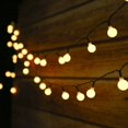 thumbnail image 1 of Guirnalda de luces solares para exteriores Tomshine 50Leds, Guirnalda de luces navideñas de 6,9 metros con 50 bolas LED, 8 modos de luz/blanco cálido impermeable, Guirnalda de luces con energía solar, 1 of 6
