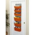 thumbnail image 2 of Household Essentials 6-Pocket Over the Door Organizer, 2 of 2