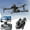 Black, variant on Holloyiver Drone with Camera for Adults, 1080P FPV Video Drone Perfect for Vlogging & Scenic Flights, VR Mode, Follow Me, Auto Return, 1 Key Start/Land/Return, Brushless Motor